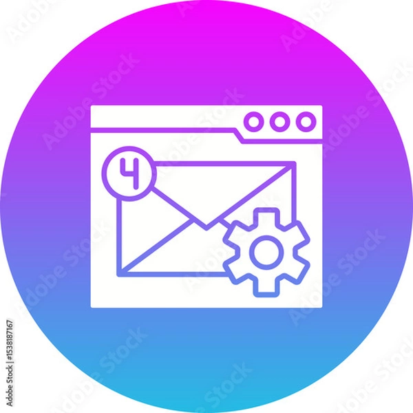 Obraz Email setting Icon