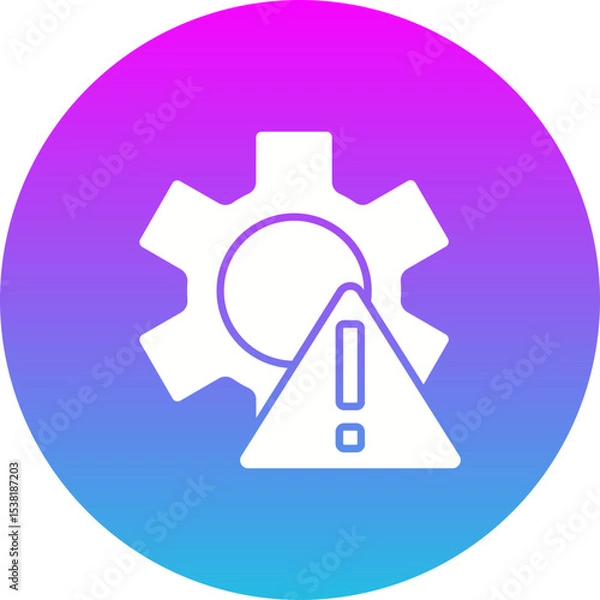 Obraz Risk management Icon