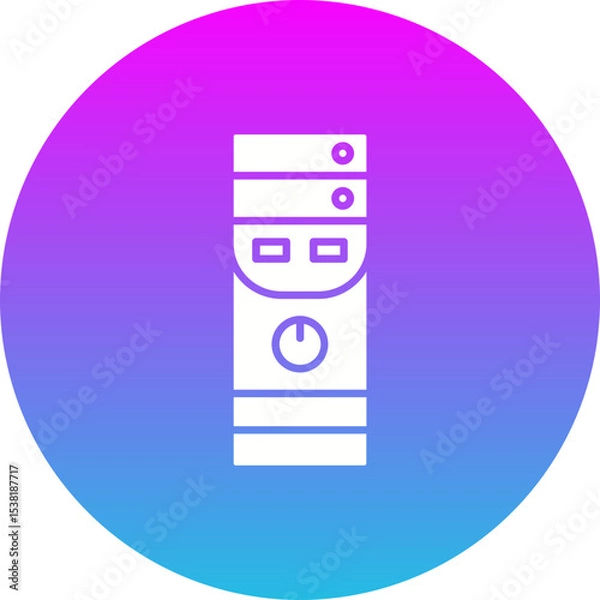 Obraz Computer tower Icon