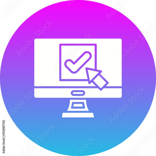 Obraz Tick box Icon