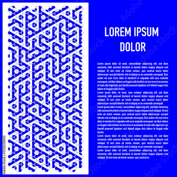 Fototapeta hex random tiles