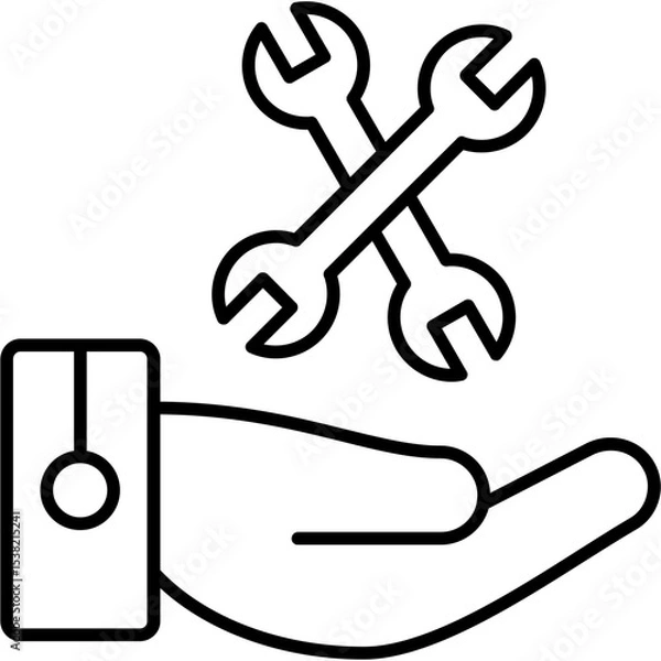 Obraz Maintenance Request Icon