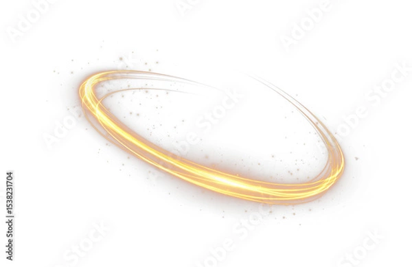 Fototapeta Light, magic, line, speed, and neon swirl into this dynamic PNG. A glowing PNG Overlay with transparent wave and shimmer perfect for energy, game, or fantasy illustrations.