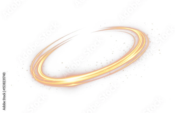 Fototapeta Glow, round, annotation, effect, and flash blend into this brilliant PNG. A glowing PNG Overlay with transparent shine, perfect for futuristic, luxury, or electric graphic design.

