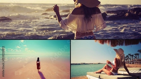 Fototapeta Multiscreen Transitions -3 Split Screen Vol 5