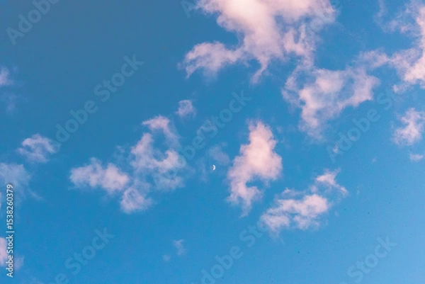 Obraz Вечернее небо в перисто-кучевых облаках