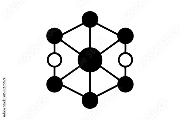 Obraz molecule 3d render