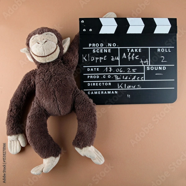 Fototapeta Klappe zu, Affe tot