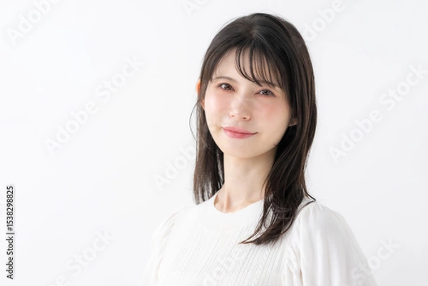 Fototapeta 笑顔の女性