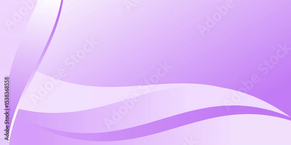 Fototapeta Gradient background color gradient concept graphic for illustration . elegant purple wave flayer . eps 10