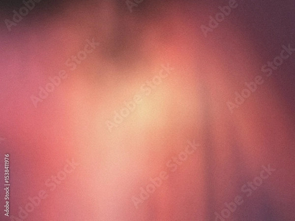 Obraz Soft abstract gradient background with subtle grain, dust, and noise effects. Perfect for modern, minimalist design, web, UI, presentations, posters, or stylish digital visuals.