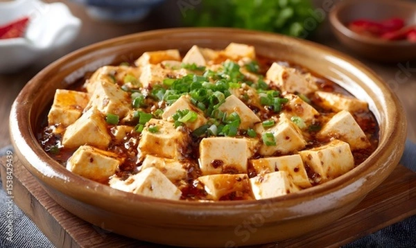 Obraz Mapo tofu, Generative AI
