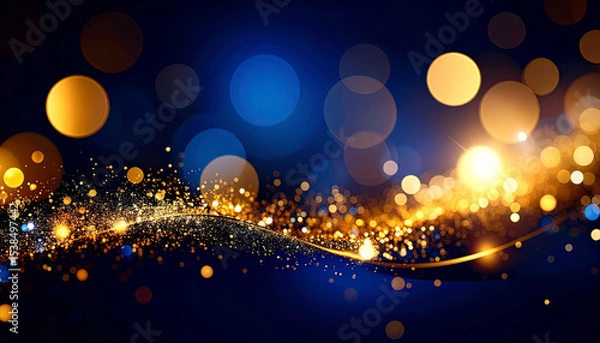 Obraz キラキラの美しい背景素材