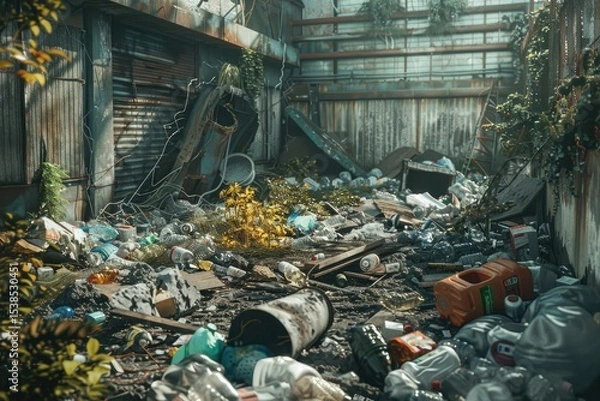 Fototapeta High Definition View of Segregation of Waste is Ok