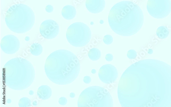 Obraz abstract background with bubbles