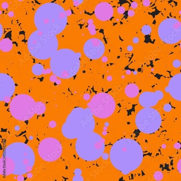 Obraz seamless pattern with colorful splashes