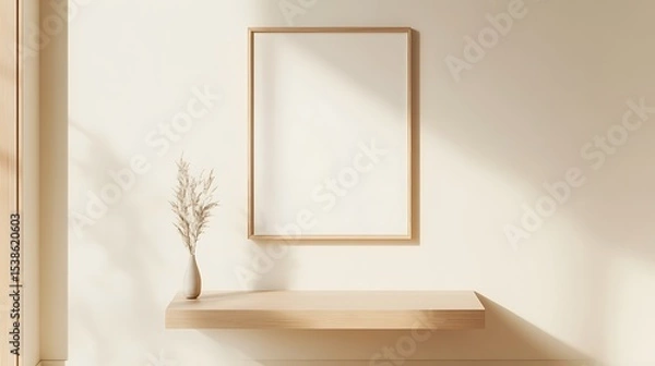 Obraz empty room with window