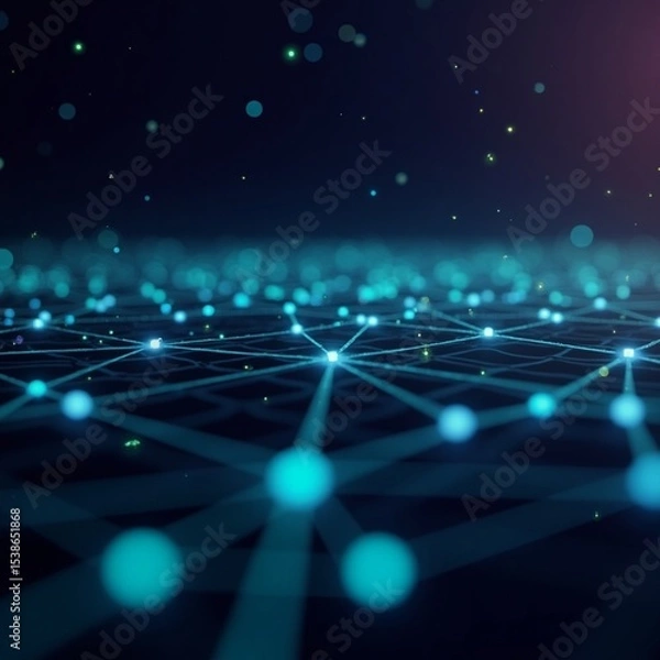 Obraz abstract blue background