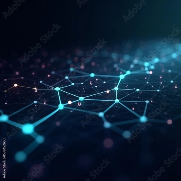 Obraz abstract technology background