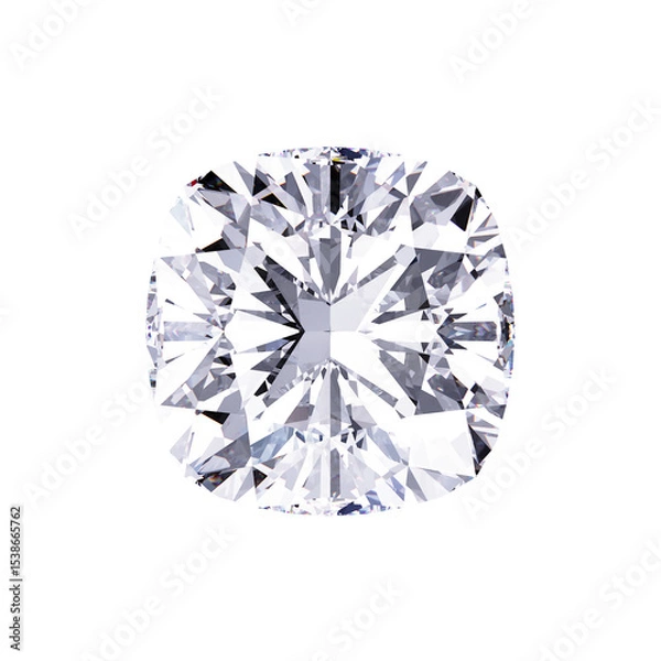 Obraz cushion cut diamond