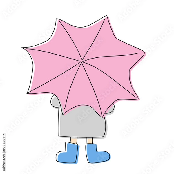 Fototapeta rainny day