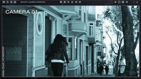 Obraz CCTV Interface