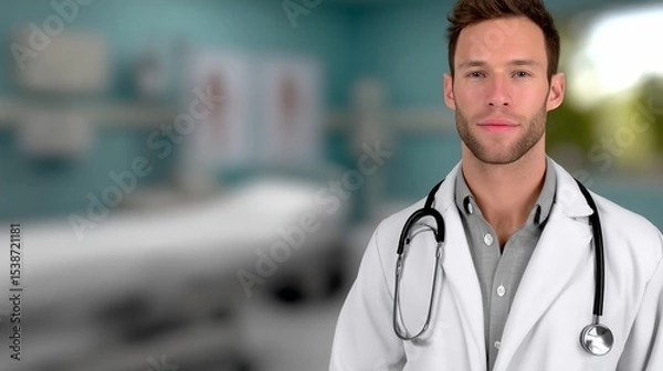 Obraz Doctor in clinic setting