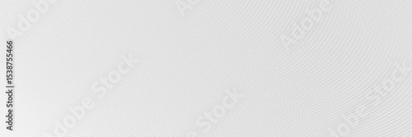 Fototapeta White banner with a slight gradient texture. The texture gives a subtle, yet modern feel.. White paper texture background with subtle pattern on a blank gray surface