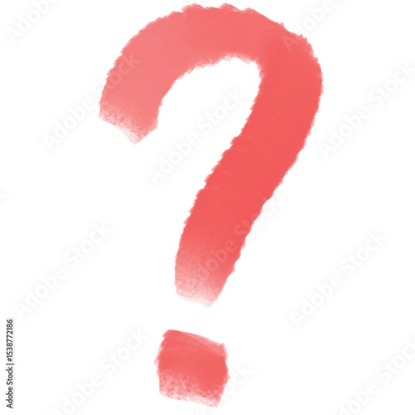 Obraz red question mark	
