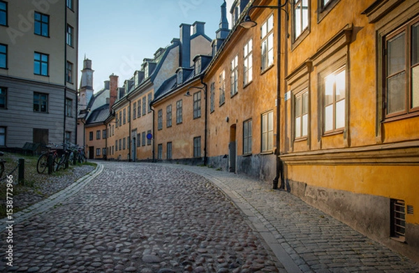 Fototapeta Sodermalm district, Stockholm, Sweden
