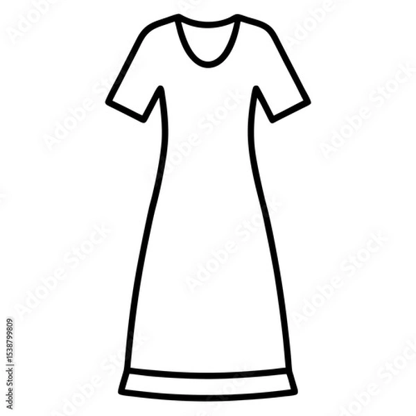 Obraz vector illustration of a t shirt