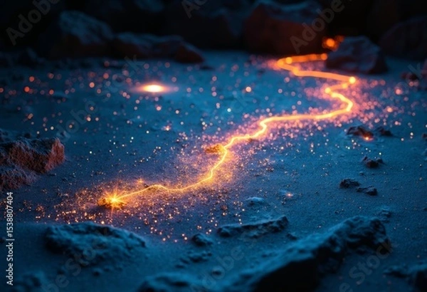 Fototapeta Guidance on the Path of Starlight