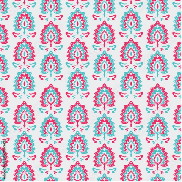 Fototapeta seamless floral pattern