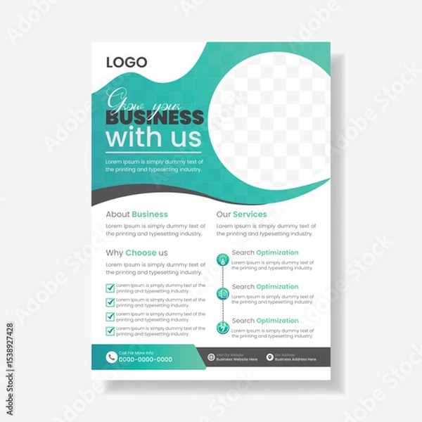Obraz Business flyer Design