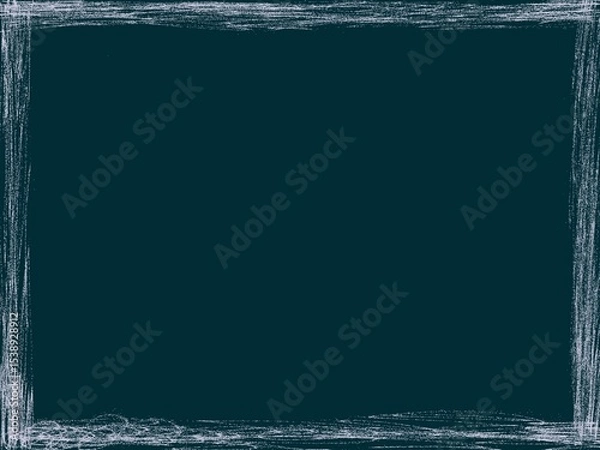 Obraz blue background with white frame, picture with frame