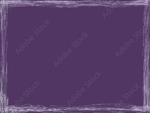 Obraz white frame with purple background