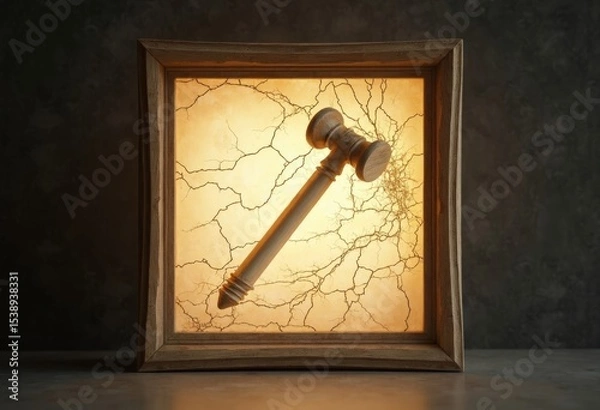 Obraz The Light of Justice in Law