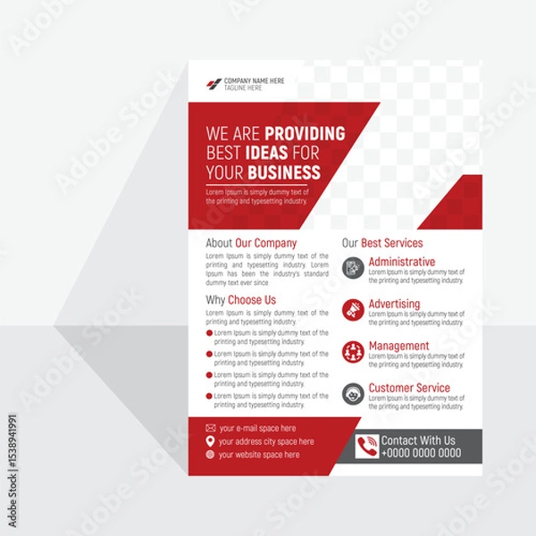 Obraz Business flyer Design