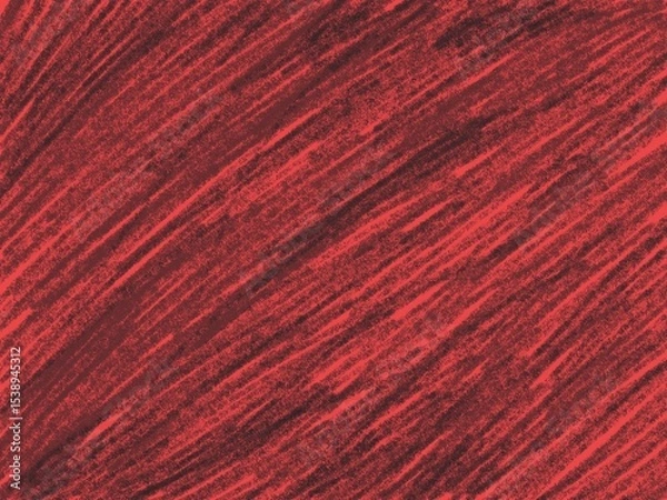 Obraz red pencil drawn background with minimalist texture