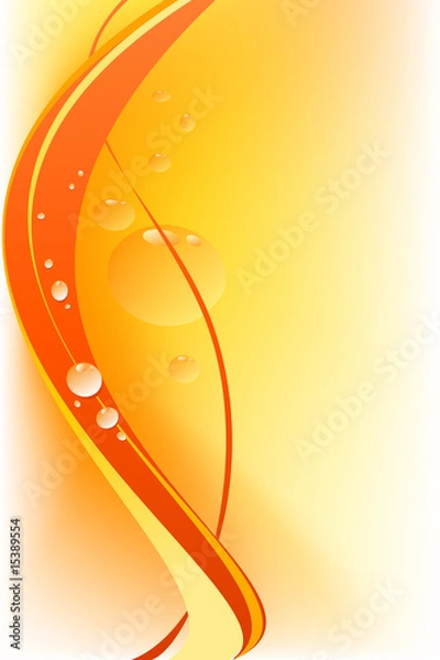 Obraz Astratto arancio