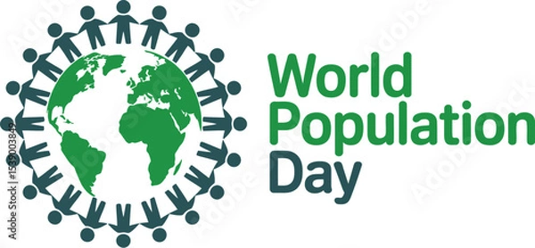 Fototapeta World Population Day Global Unity and Community