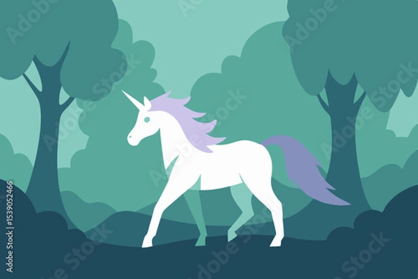 Obraz horse in the woods