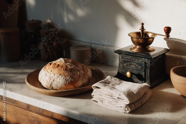 Fototapeta still life with bread