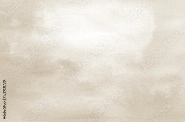 Obraz Abstract brown watercolor background texture