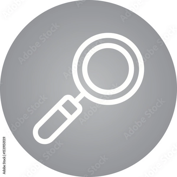 Fototapeta Search single icon vector illustration