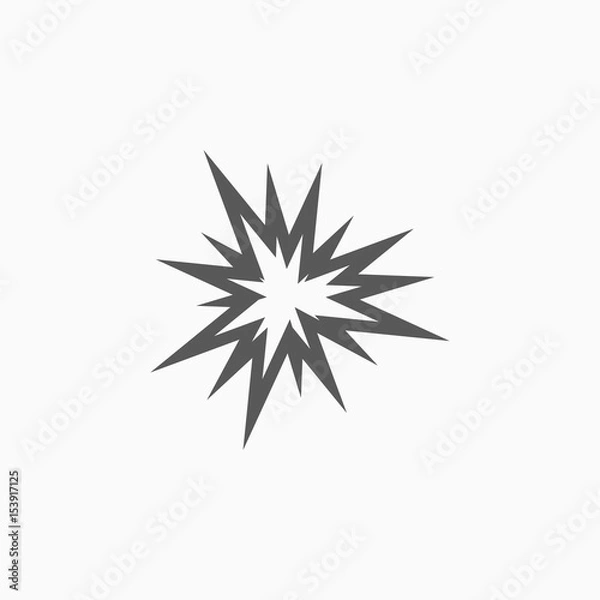 Obraz explosion icon