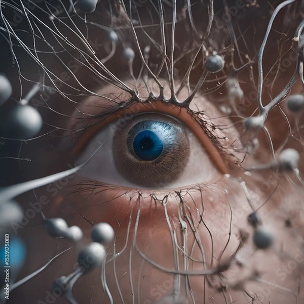 Fototapeta Eye at the Center Universe