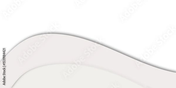 Obraz "Abstract pink waves background with layered soft beige elegant, 3D paper cut style. Minimalist modern design ideal for presentations, websites, posters, or branding visuals"