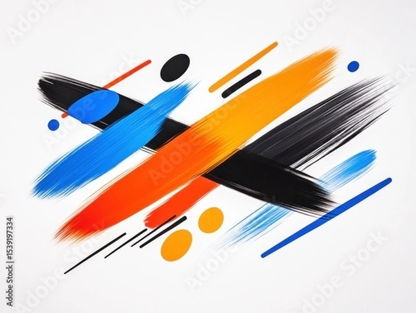 Fototapeta Abstract Color Splash