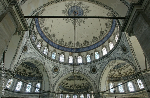 Obraz Hekimoglu Ali Pasha Mosque is a large complex in Istanbul, Turkey. It was built between 1734-1735.